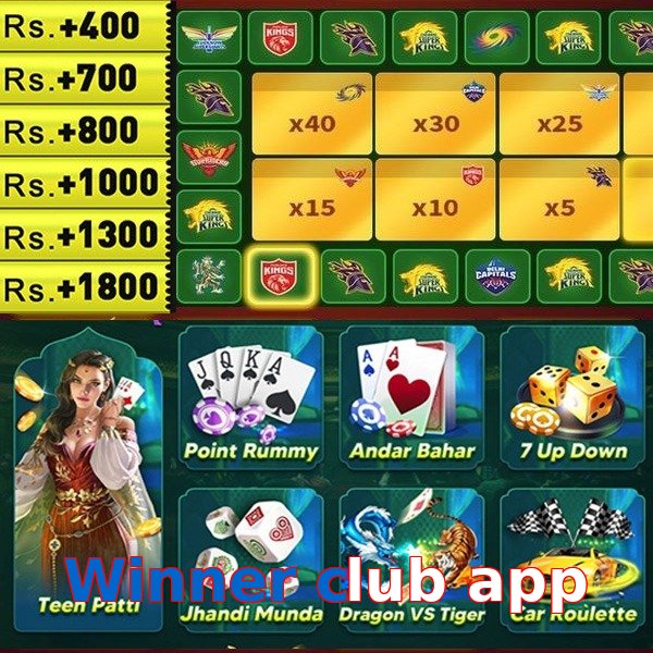Winner club app