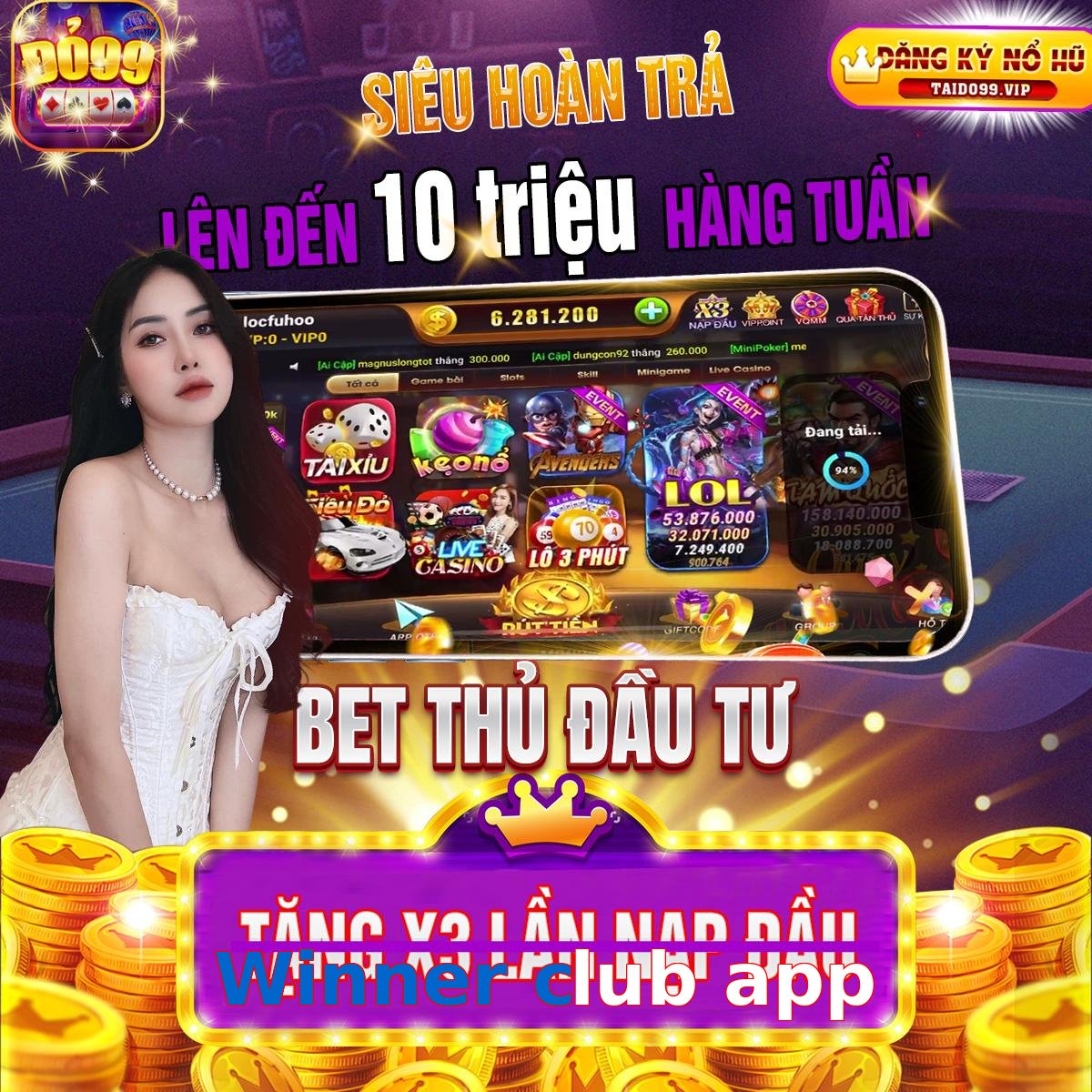 Winner club app