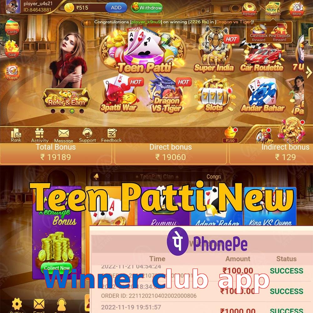 Winner club app